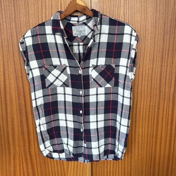 Rails short sleeves plaid button down shirt - Picture 1 of 3